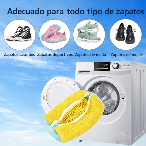 Bolsa Reutilizable para Lavar Zapatos – Apta para Todos los Tipos y Tamaños