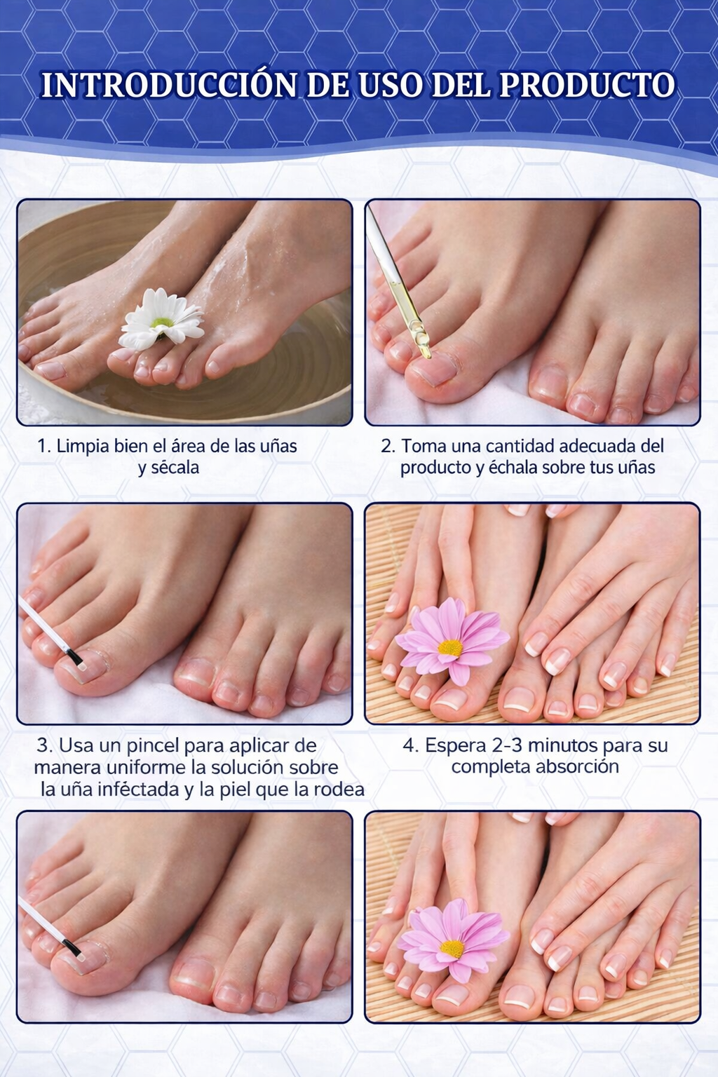 Sérum para Uñas con Veneno de Abeja 50ml – Tratamiento Antihongos y Cuidado Intensivo