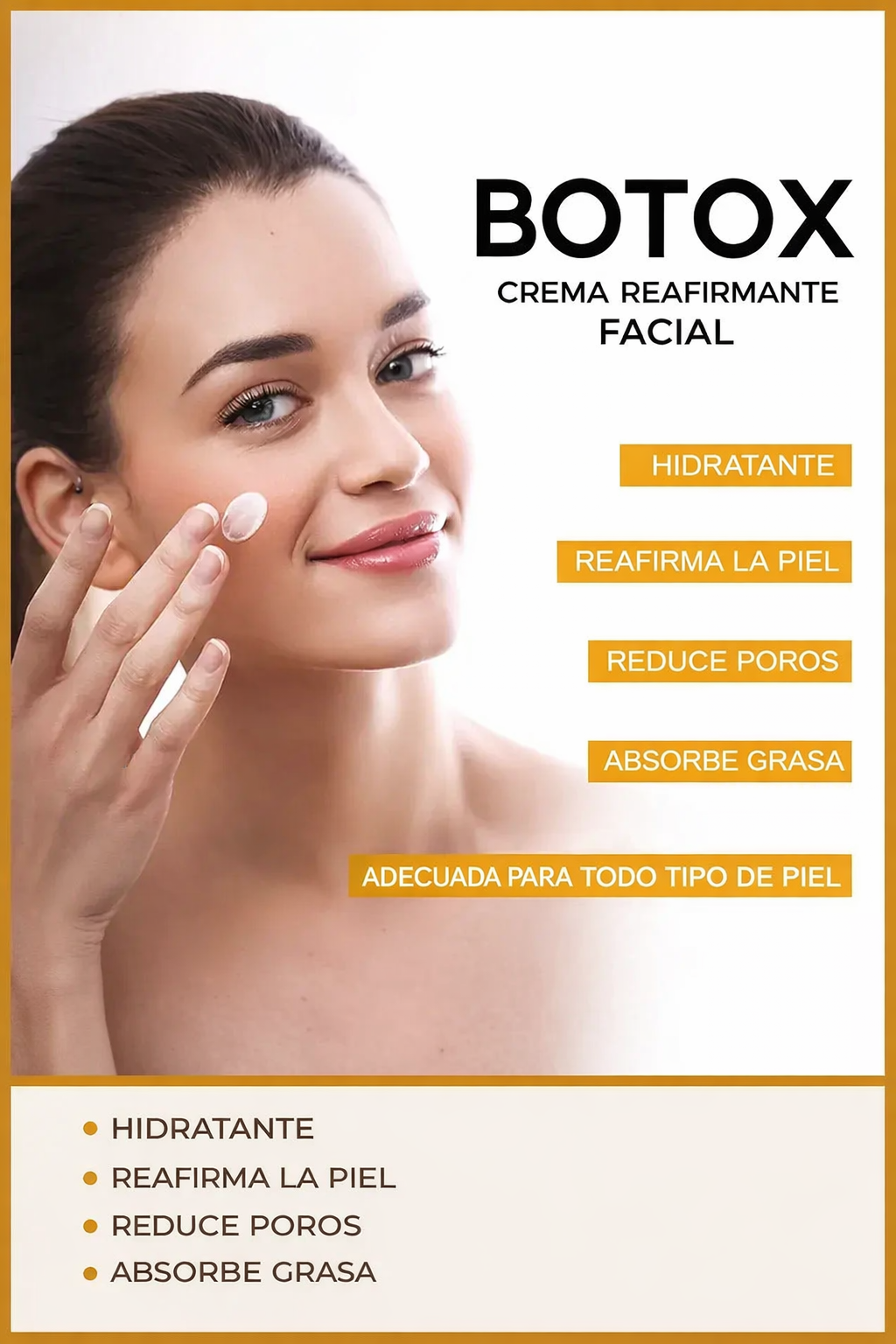 Botox Bee Venom Crema Antiarrugas 20g Efecto Reafirmante