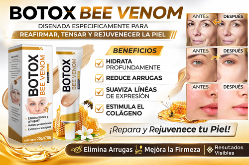 Botox Bee Venom Crema Antiarrugas 20g Efecto Reafirmante
