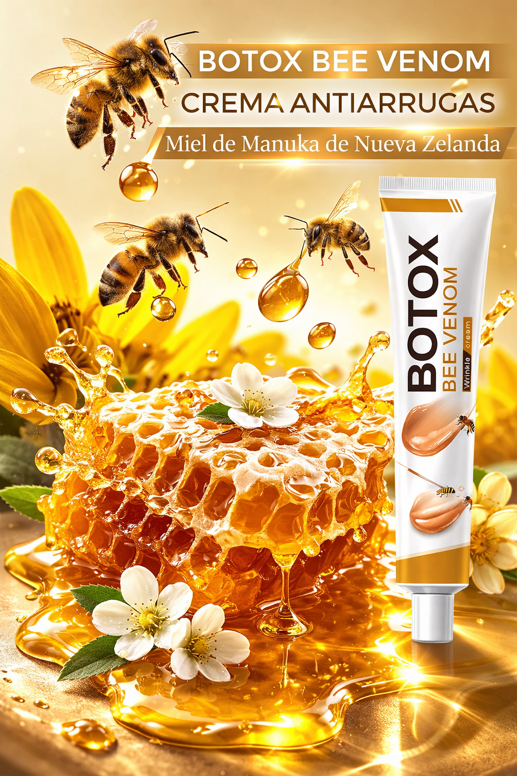 Botox Bee Venom Crema Antiarrugas 20g Efecto Reafirmante