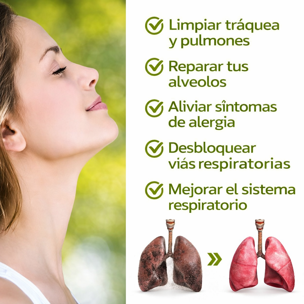 Spray Vías Aéreas Puras: Ingredientes Naturales 100%.